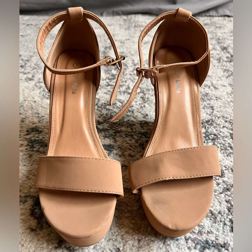 Tan Madden Girl Wedges